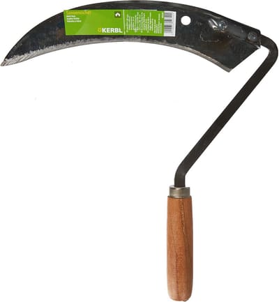Handgesmeed Zenzensnijder met Snijbescherming en Houten Handvat - 33 x 33 x 3,5 cm