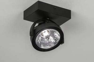 Lumidora Opbouwspot 73578 - SUNNY - G9 - Zwart - Aluminium