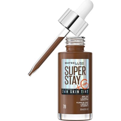 Maybelline Super Stay up to 24H Skin Tint Foundation + Vitamin C 30ml (Various Shades) - 78