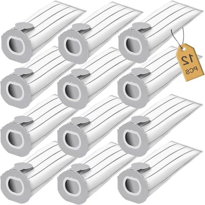 SnelShoppen - 12 Stuks Stofzuigerzakken Voor Kobold VK7 FP7 - Vliesfilterzakken - Hoogwaardig Microvlies - Efficiënte Reinigen - Reserveonderdelen Voo