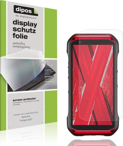 dipos – 4x Matte Beschermfolie geschikt voor Kyocera Torque G07 | Krasbestendige & antireflecterende Screenprotector Ultra-Thin