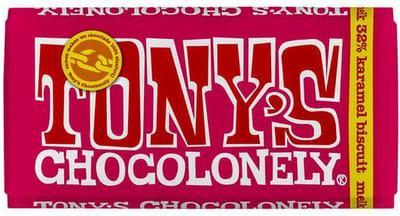 Tony's Chocolonely - Melk Karamel biscuit - 15x 180g