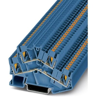 Phoenix Contact 3209617 Klem 2-etages 5.2 mm Snelaansluiting Blauw 50 stuk(s)