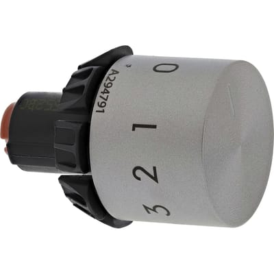 AEG knop, energieschakelaar, inox, 9-0 140294791029