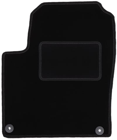 Bestuurdersmat zwart voor: Volkswagen Sharan I minivan (1995-2010)