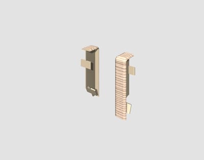 EGGER-verbindingselement voor 6 cm plint KUBUS Essen beige