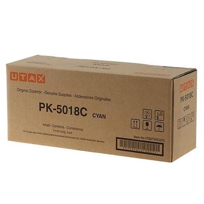 Utax PK-5018C (1T02TWCUT0) toner cartridge cyaan (origineel)