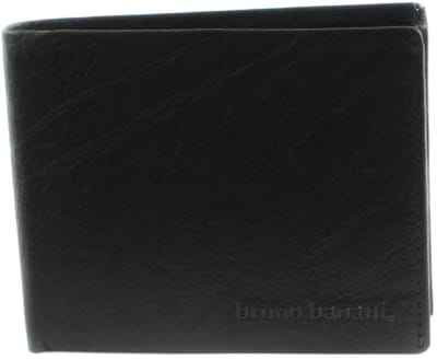 bruno banani Leren Portemonnee Africa Wallet Black Zwart