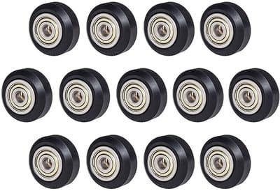 Cosensi- Laufrollen 13 Stuks - V-slot Wielen - Duurzaam - 3D-printer Rollen - Compatibel met Ender 3/3 v2/5 - Ondersteunt Hoge Snelheid - 3D-printerwielen