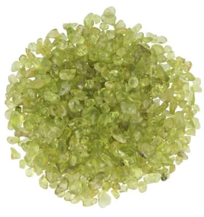 Peridoot 20 gr. trommelstenen (mt1-2)