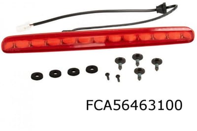Fiat 500C derde remlicht - 3e remlicht origineel - 77365246