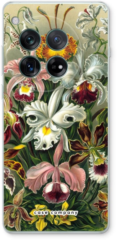 Case Company® - Hoesje geschikt voor OnePlus 12r hoesje - Haeckel Orchidae - Soft Cover Telefoonhoesje - Bescherming aan alle Kanten en Schermrand