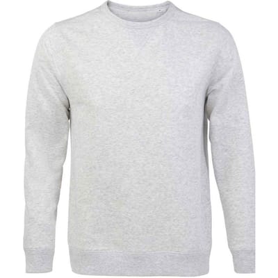 SOLS Heren Sully Heather Sweatshirt (Asheide)