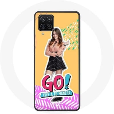 Samsung Galaxy A12 hoesje Achtervolg je dromen, ga! Leef op jouw manier-serie