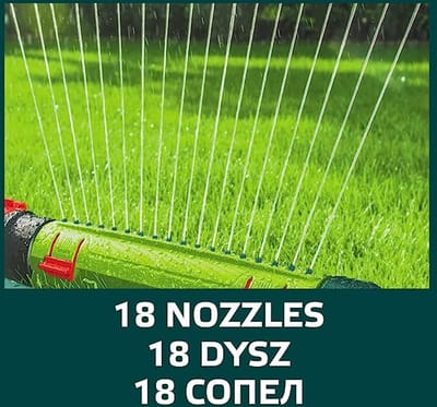 graden rotatiesproeier, irrigatiesysteem, tuinsprankeler, watersproeier voor in de tuin, gazonsproeier