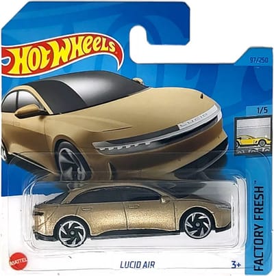 HOT WHEELS LUCIO AIR 97/250 1:64 GOLD HW FACTORY FRESH 1/5