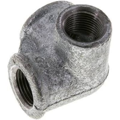 Verdeler 3/8'' Binnendraad smeedbaar gietijzer 25bar (351.25psi)
