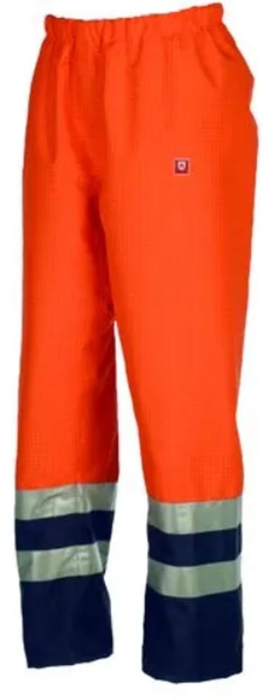 Sioen Werkbroek Tielson Blauw/oranje, Maat L