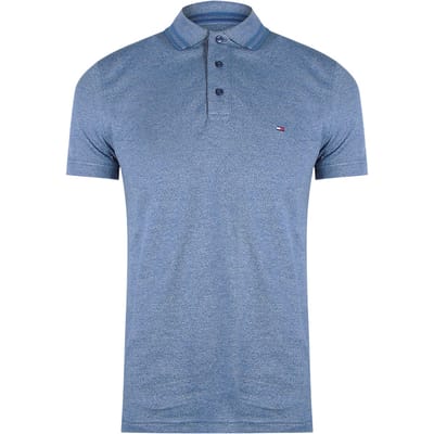 Tommy Hilfiger Faded Indigo Poloshirt