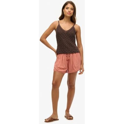 Superdry Strandshort Roze Grootte: 42