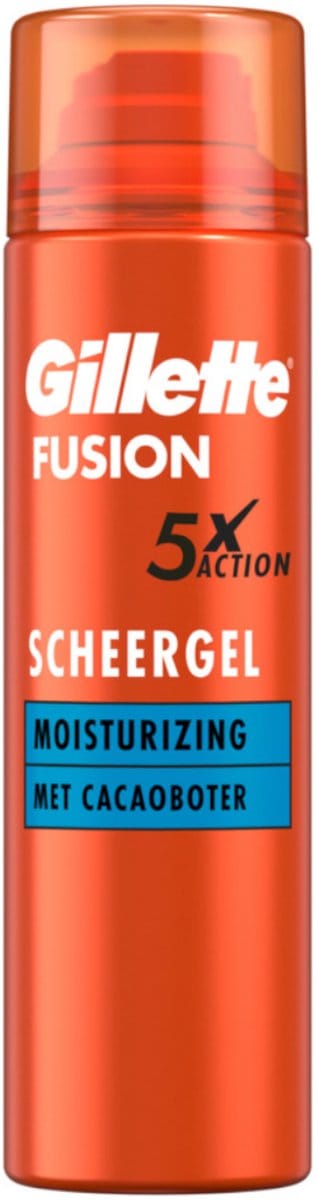 Gillette Fusion 5 ProGlide - Scheergel - Moisturizing - Met Cacaoboter - 200 ml