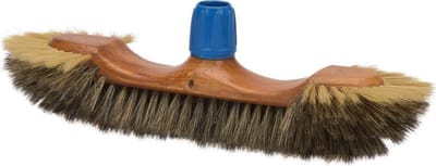 Veegborstel Talon - Universele Schroefdop - Grijs Varkenshaar - 37cm