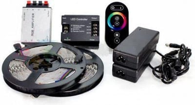 LED strip RGB 10-meter Plug & play waterdicht IP68 Gekleurde led strip ABC-led