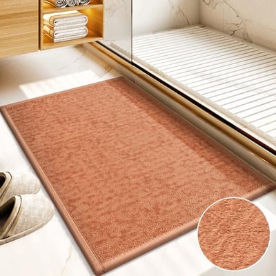Deur Pluche Voetmat Driedimensionaal Patroon Sneeuwvlok Fluweel Badkamer Absorberende Mat Huishouden Toilet Antislip Doucheruimte Toilet 40*60CM