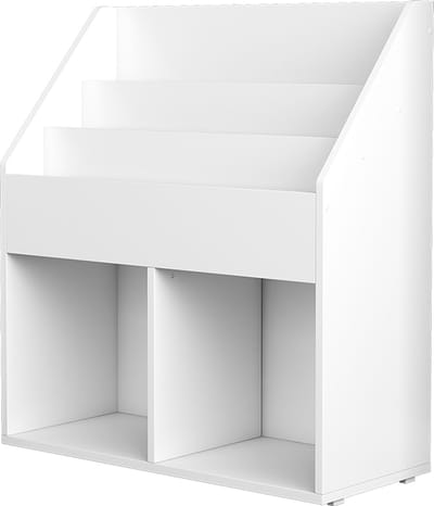 Vicco Conny Kinderboekenkast – 72 x 79 cm met grote legplanken Wit