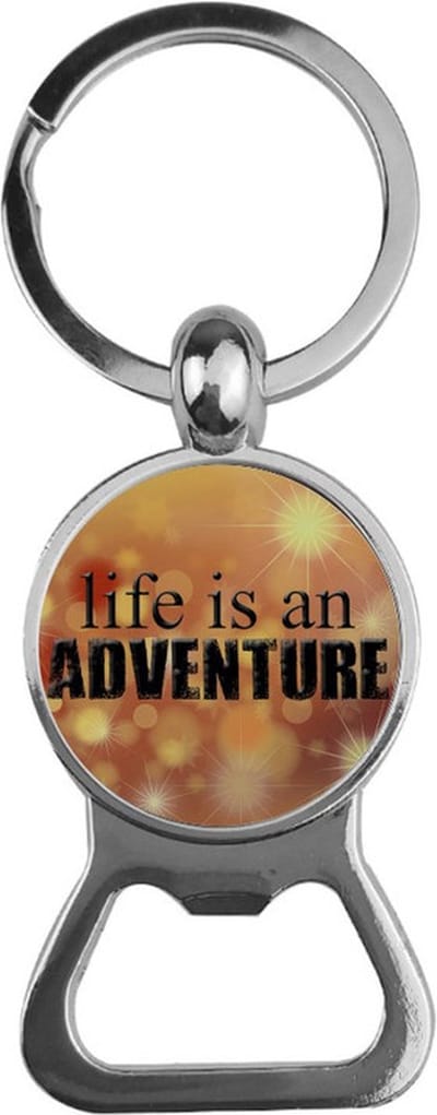 Bieropener Glas - Life Is An Adventure