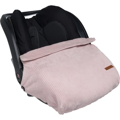 Baby's Only Baby autostoel - Baby reisdeken Sense - Oud Roze - Geschikt voor 0+ autostoelen Maxi Cosi - Uitsparing voor 3-puntsgordel