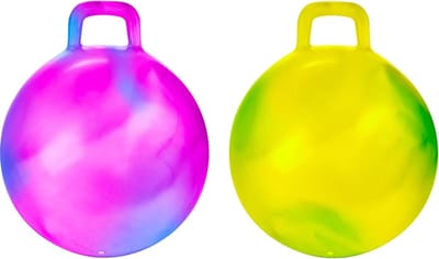Skippybal marble set - 2x - D45 cm - buitenspeelgoed voor kinderen