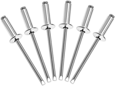 Blindklinknagels Aluminium - Bevestigingsmateriaal - Materiaal Verbinden - Corrosiebestendig - 4x12mm 500 stuks - Aluminiumkleur