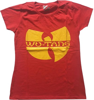WuTang Clan - Logo Dames T-shirt - XS - Rood