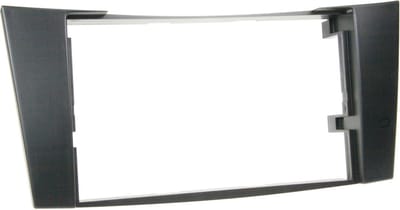 2-DIN Paneel geschikt voor Mercedes Benz E-Klasse (W211) 2002-2009 Kleur Zwart