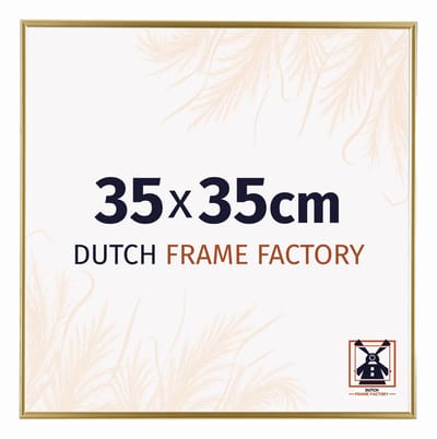 Fotolijst 35x35 cm - Kunststof - Goud - Easy