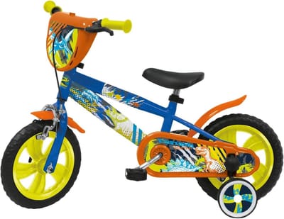 Kinderfiets - Loopfiets - Leren Fietsen - Robuust Stalen Frame - 12 Inch - Veelkleurig