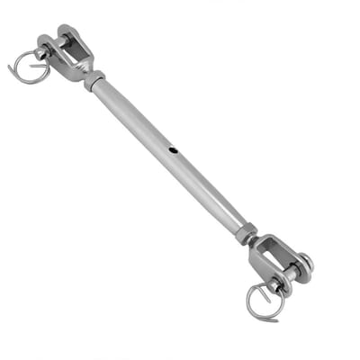RVS Rigging Jaw Screw met Gesloten Behuizing voor Turnbuckle - Ideaal voor Maritieme en Industriële Toepassingen - M5, M6, M8, M10, M12 Opties Beschikbaar