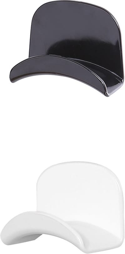 2 stuks - Headset Standaard - Headset Hanger - Koptelefoon Standaard - Koptelefoon Standaard - 9*6.5*3.3cm - wit,zwart - PP