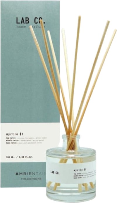 Lab Co. - Geurstokjes 'Myrtle' (100ml)