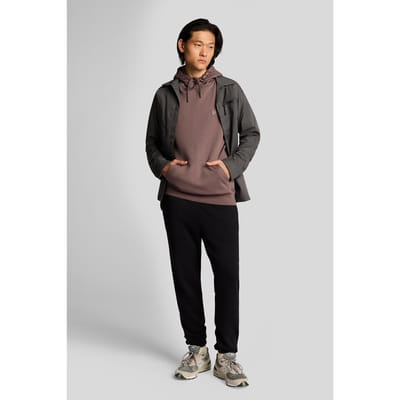 Lyle & Scott Superfine Slim Sweatpant Jet Black Size: XS | Sweatpants Outlet | Heren | Zwart