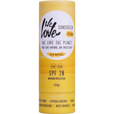 We Love The Planet - Vegan Zonnebrand stick - FACTOR 20
