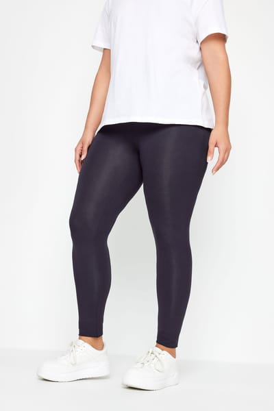 Yours Stretch Legging In Donkerblauwsize 44