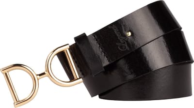 Legend Dames - Leren riem - Zwart - 85cm