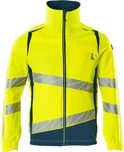 Mascot Accelerate Safe Jas 19009-511 - hi-vis geel/donkerpetrol - 2XL