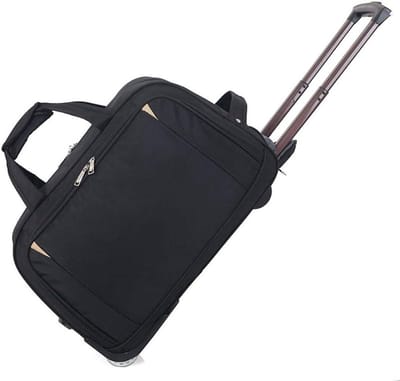 Reis Koffer - Handbagage Tas - Weekend Trip - Waterproof Oxford Materiaal - 500 g - Zwart