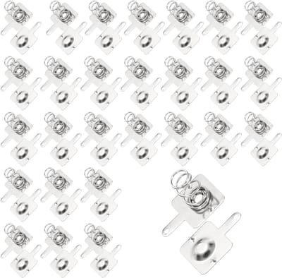 Contactveren - Batterijveren - Apparaten Repareren - Veerontwerp - 24 Sets - Zilverkleurig