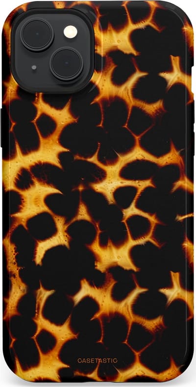 Casetastic Hoesje Geschikt voor Apple iPhone 15 Plus Magsafe - Stijlvolle Beschermende Duo-layer Case - Gevaarlijkspoor