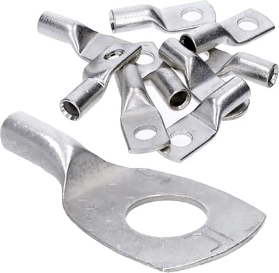 10 stuks Kalitec HR05-5 standaard buiskabelschoenen 0,5-0,75 mm² M5 I zonder kijkgat I Made in Germany