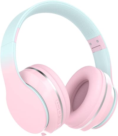 Thijox - Draadloze Kinderhoofdtelefoon Over Het Oor met Microfoons, Bluetooth 5.1, 10 Uur Speeltijd, Opvouwbaar en Verstelbaar, Ideaal voor Kinderen e